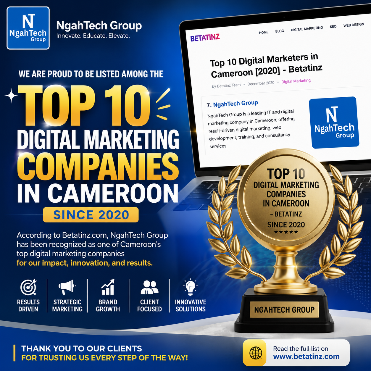 How Ngahtech Group Is Empowering the Next Generation Through Job-Ready Digital Skills in Cameroon